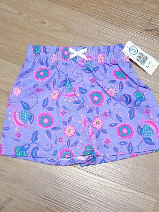 Tot Friends Other - Vintage 1990s Retro Floral Toddler Shorts